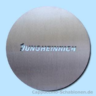 Cappuccino Schablone "Jungheinrich"