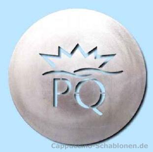 Cappuccino Schablone "Premikon Queen"