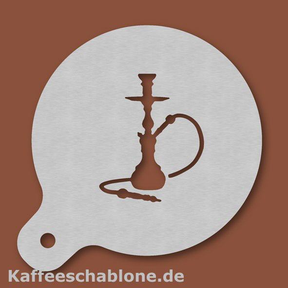 Kaffeeschablone Shisha
