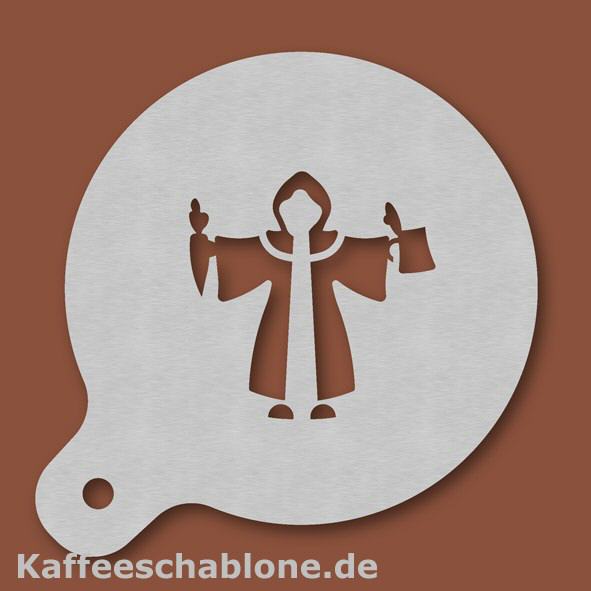 Kaffeeschablone M&uuml;nchner Kindl aus Edelstahl